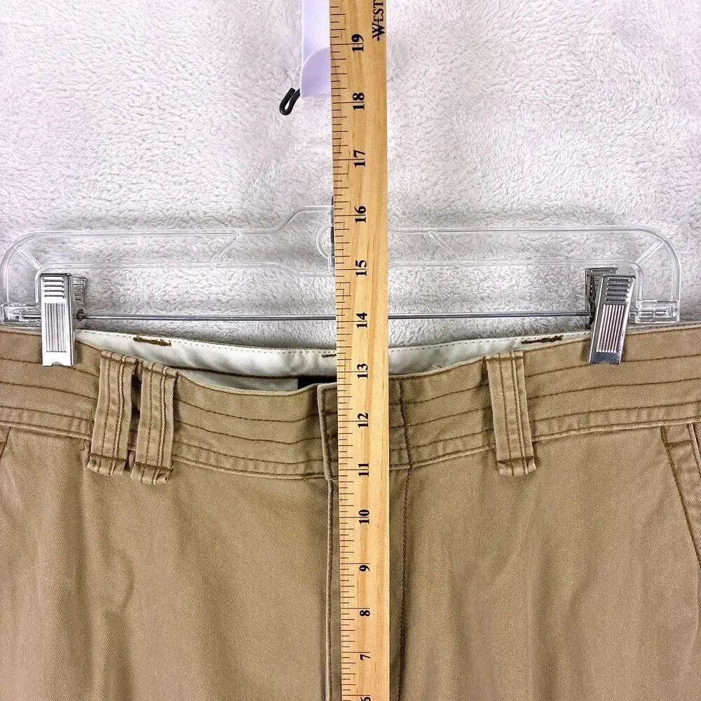 Polo Ralph Lauren Cargo Shorts Men 35 (36) Brown Baggy Preppy Military Y2K